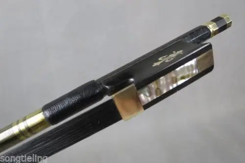 Новинка чёрный бант для скрипки из углеродного волокна размер 4/4 конский волос