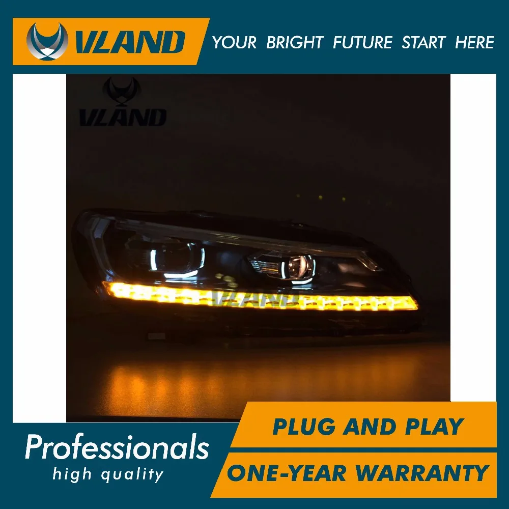 VLAND производитель автомобильных фар для Passat B7 2012 2013 2014 2015 фары светодиодный с