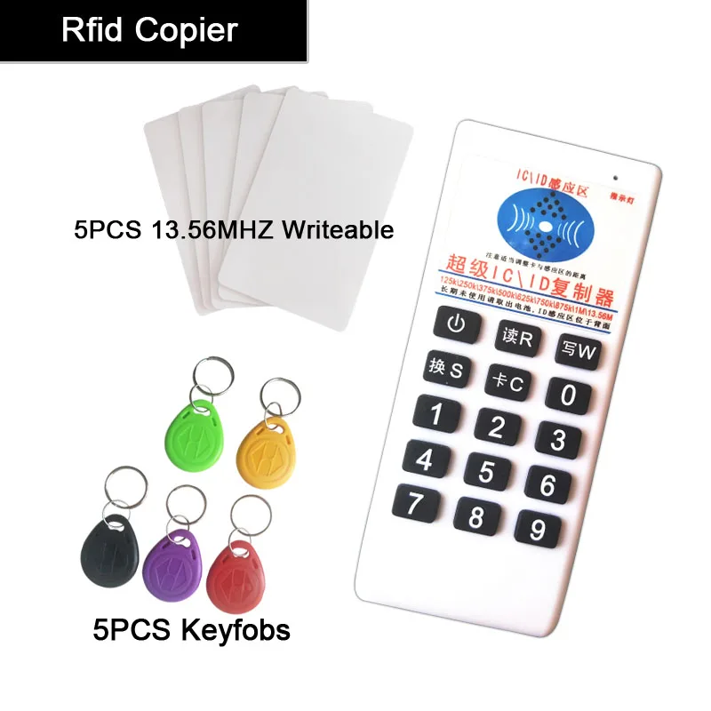 option1 RFID 125 кГц ID 13,56 МГц IC копировальный считыватель писатель для EM4305 T5577 UID сменный тег - Цвет: option1