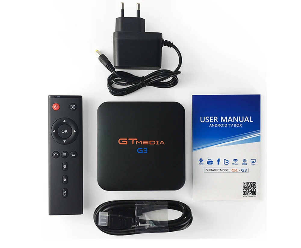 GTMEDIA G3 ТВ BOX Smart 4 K Bluetooth 4,0 Android 7,1 2G/16G+ 12 месяцев IP ТВ Netflix Media Player HDCP1.4/2,0 DRM Widenvine L1