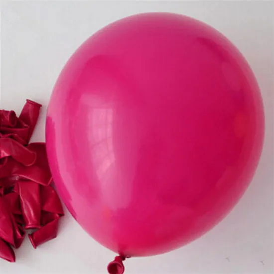 Rose 10 шт./лот, 12 дюймов, толстые латексные шары с жемчугом, золотые, красные, розовые, синие жемчужные шары для свадебной вечеринки, украшения для дня рождения - Цвет: Rose
