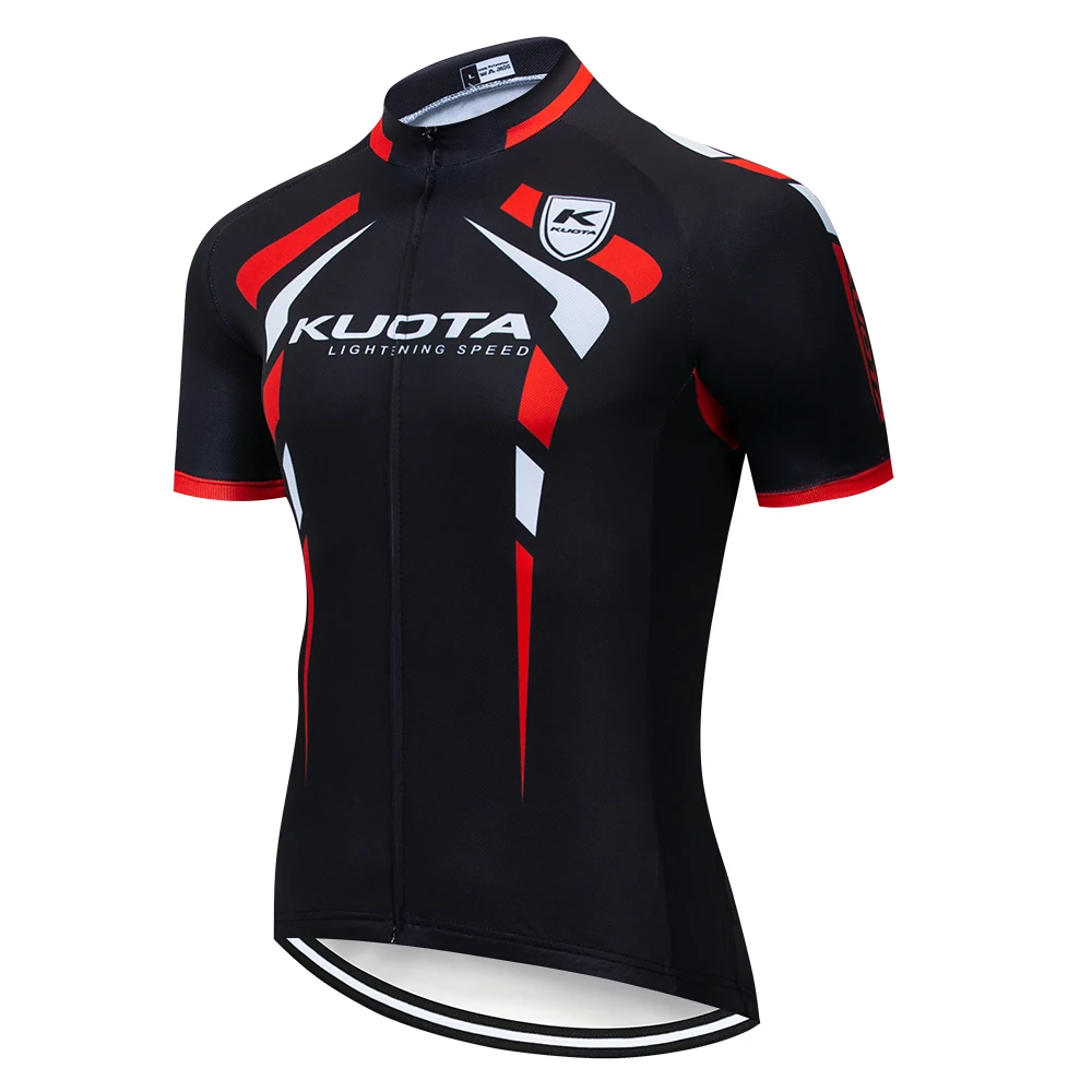 Мужская велосипедная форма KUOTA 2019 Pro зеленая летняя быстросохнущая одежда
