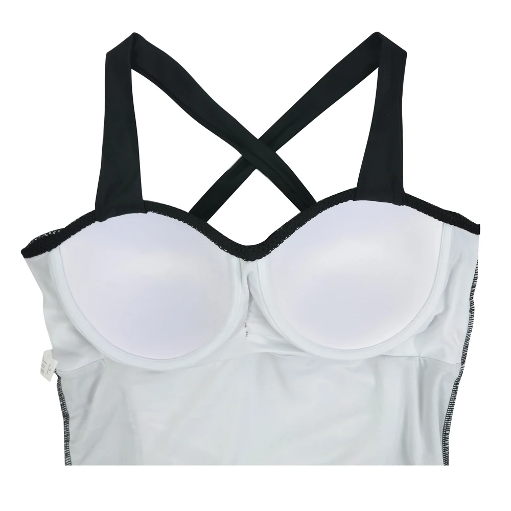 Черный цветочный принт сексуальный двухсекционный костюм размера плюс