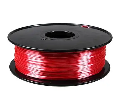 Red 1 кг шелковое ощущение pla 3d Принтер Нити полимерные композиты 1,75 мм impressora 3d pla Пластиковые Нити Китай 1,75 филаменто pla - Цвет: Red