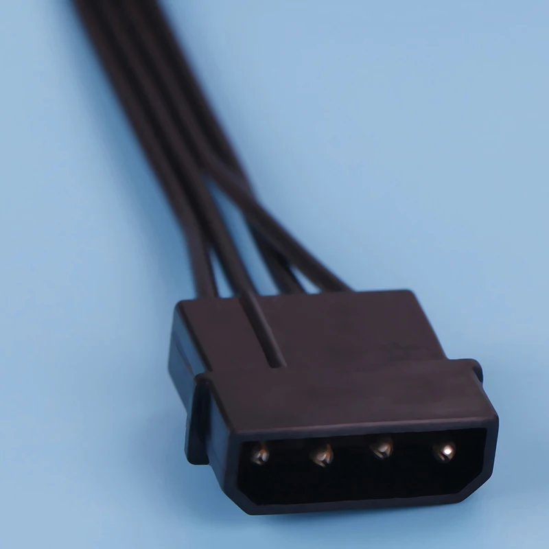 Кабель питания IDE Molex с 4 контактами на 5 портов шнур 15 контактов SATA 18AWG провод для