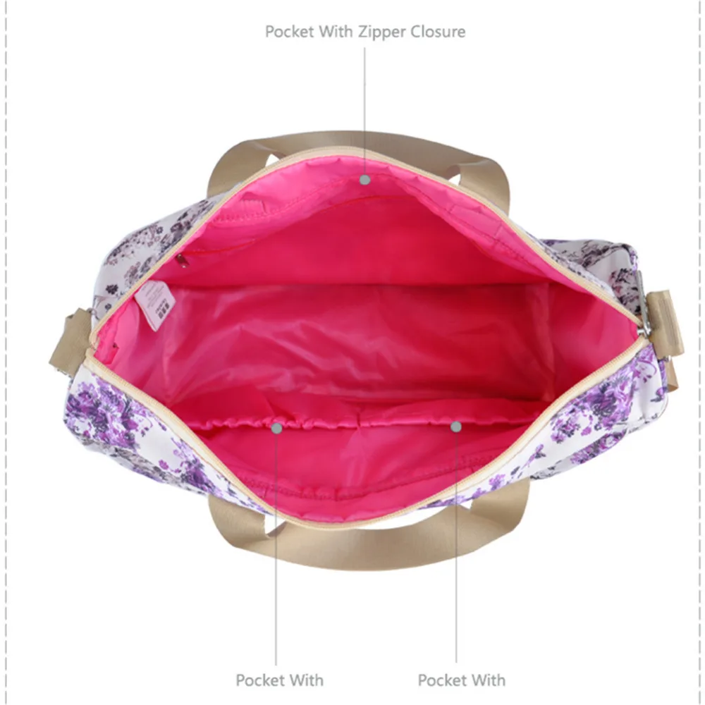 

New 6 PCS Fashion baby nappy bags diaper bag Mummy shoulder bag High quality maternity handbag waterproof baby stroller bag