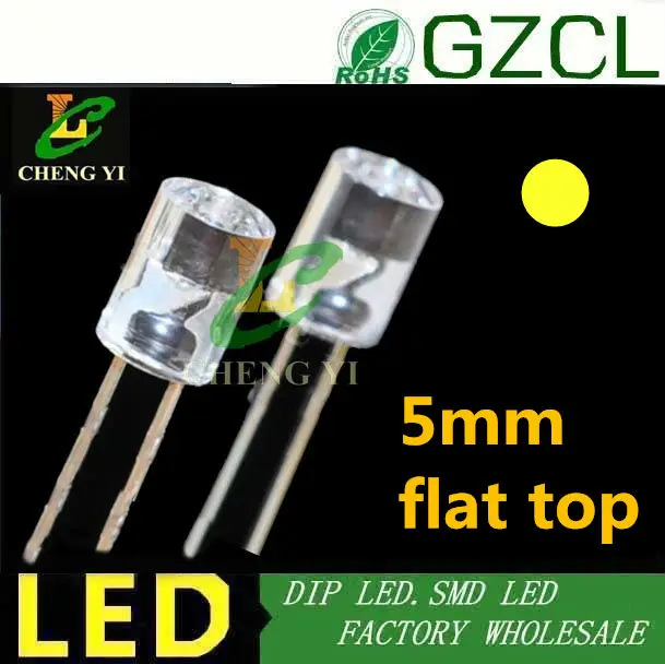 Синяя лента 5 мм Светодиодная без бахромы нм светодиодная Диодная лампа с плоским