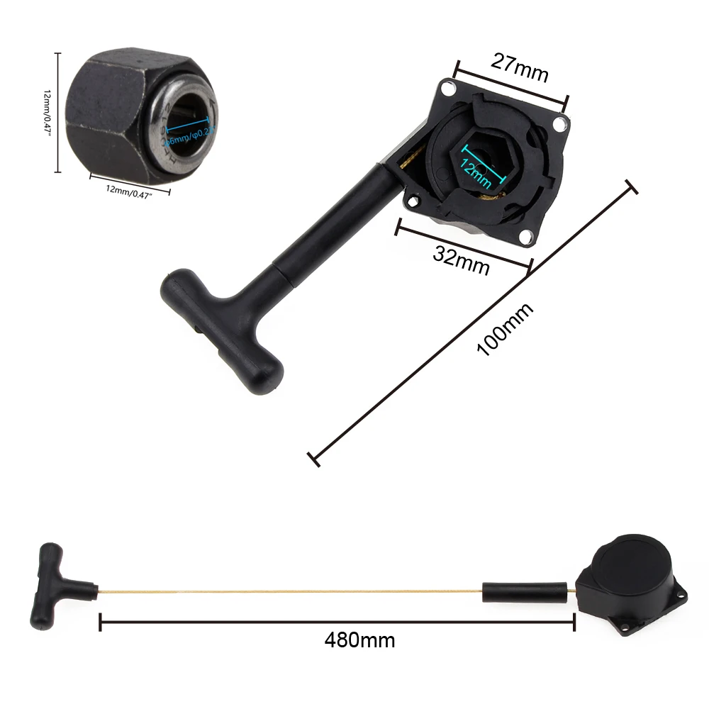 R020 Pull Starter R025 12 мм односторонний подшипник для 1/10 RC HSP 16 21 нитро Двигатель