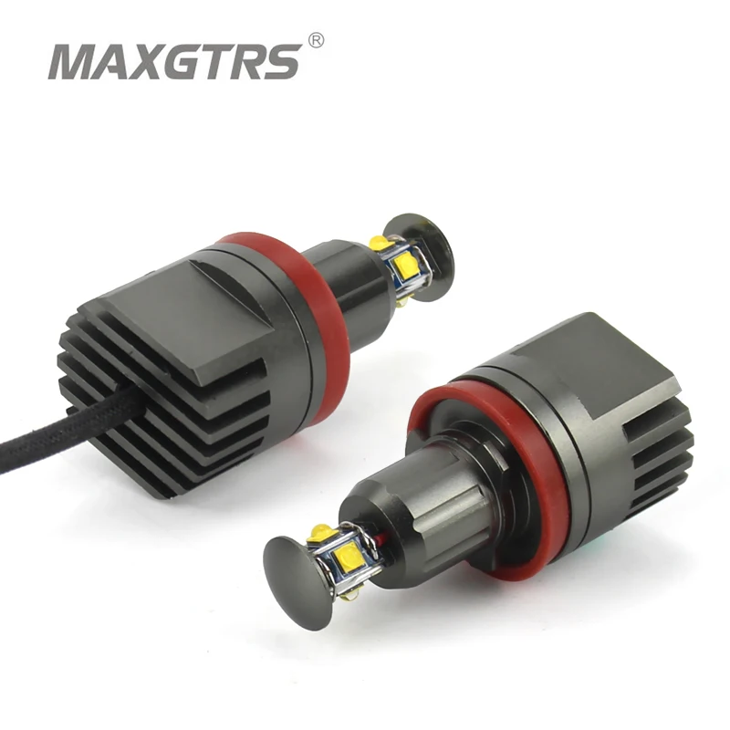 MAXGTRS 2x светодиодный угол глаза ошибок H8 80 Вт 4400LM для BMW E90 E92 E60 M3 X6 E81 E82 маркер туман