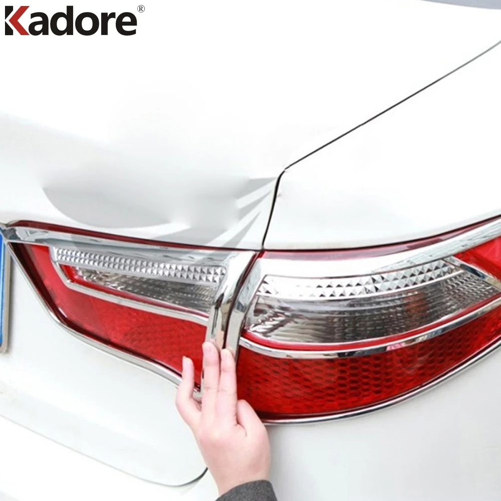 Хромированный задний светильник для KIA Rio K2 Sedan 2014 2013 2012 2011 накладка на фонарь