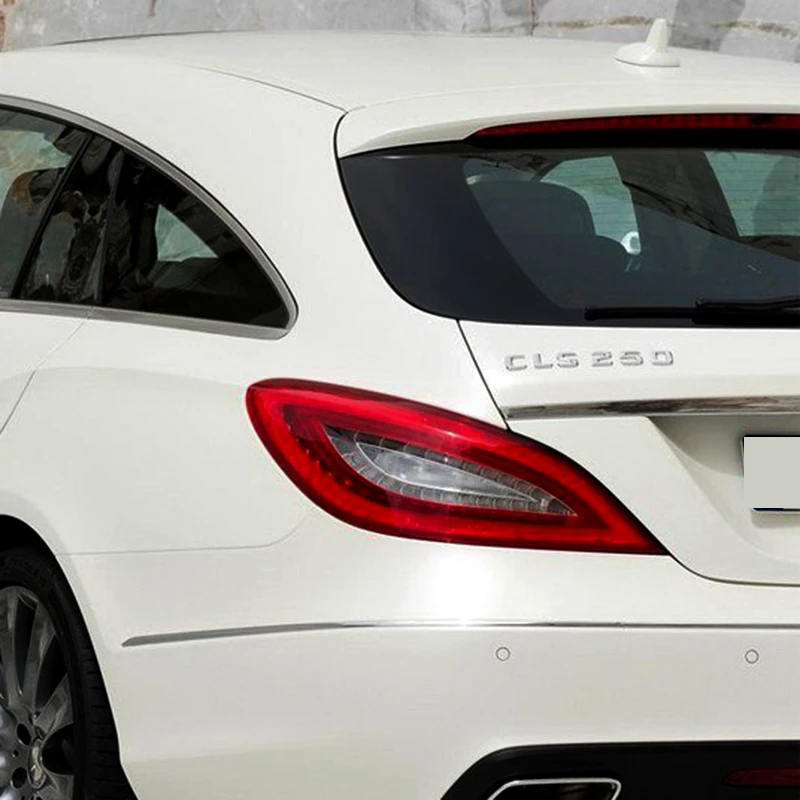 Черный глянец ABS количество букв наклейка с эмблемой для автомобиля C Class C250 Mercedes