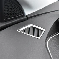 for peugeot 3008 gt 5008 2 2nd 2017 2018 stainless steel air conditioning vent outlet cover trim car styling 2pcs