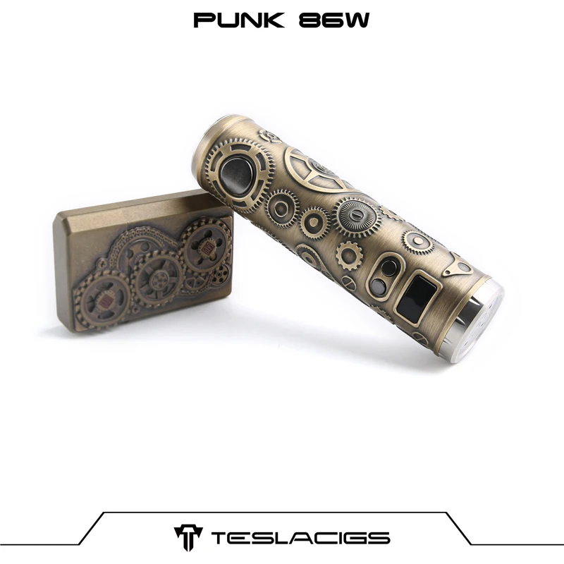 Новинка Tesla Punk 86 Вт механический мод Teslacigs электронная сигарета панк Vape питание от