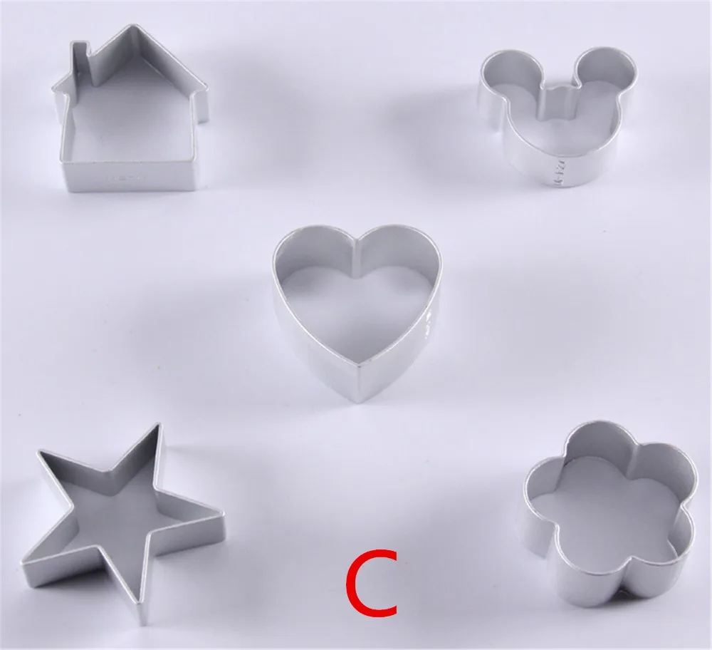 Новое поступление опциональных видов 5 шт Рождественская форма для украшения