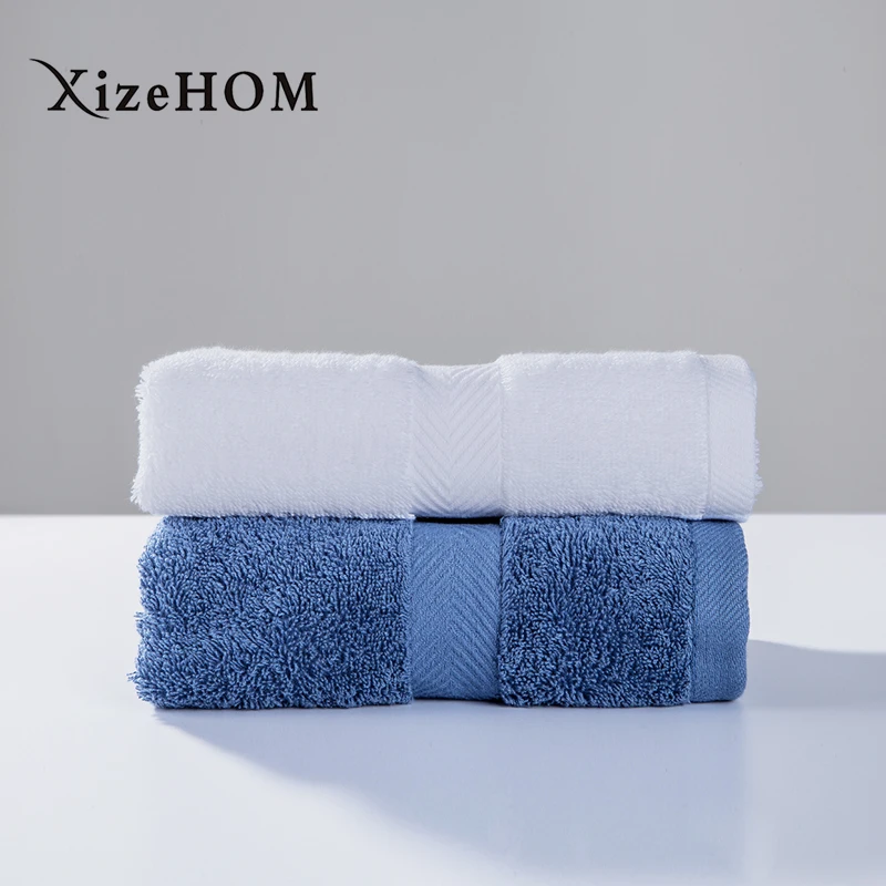

Luxury Hotel & Spa Face Towel 100% Cotton Bathroom Towel for Adults Hand Towel (40*80cm,180g/piece,2 colors/package)