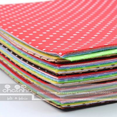 Нетканая ткань толщиной 1 мм Войлок из полиэстера для украшения дома набор шитья