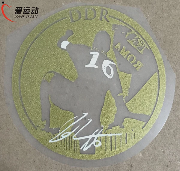 2019 ROMA DE ROSSI последняя игра рукав GARA DDR patch + 1819 Серия A PATCH | Дом и сад