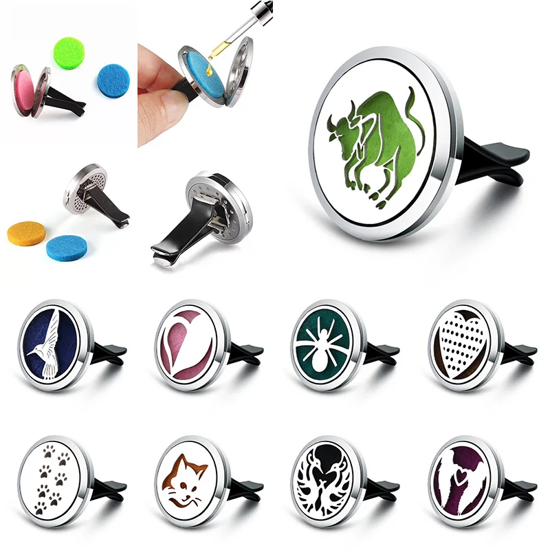 Новинка Таурус дизайн освежитель воздуха для автомобиля из нержавеющей стали