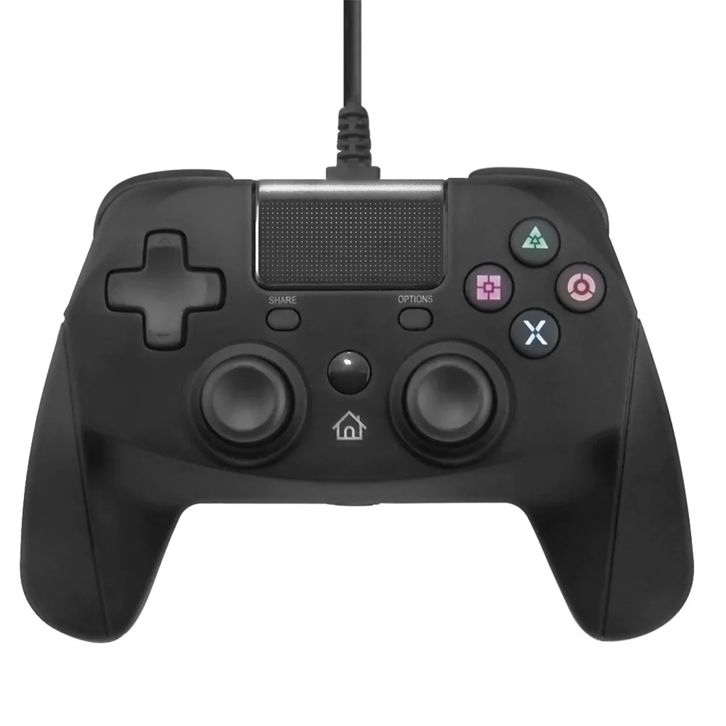 Wired Controller Gamepad For Sony PS4/PS3/PC Game Joystick Controle PlayStation4 Universal Handle Joypad With Cable 619#2 | Электроника