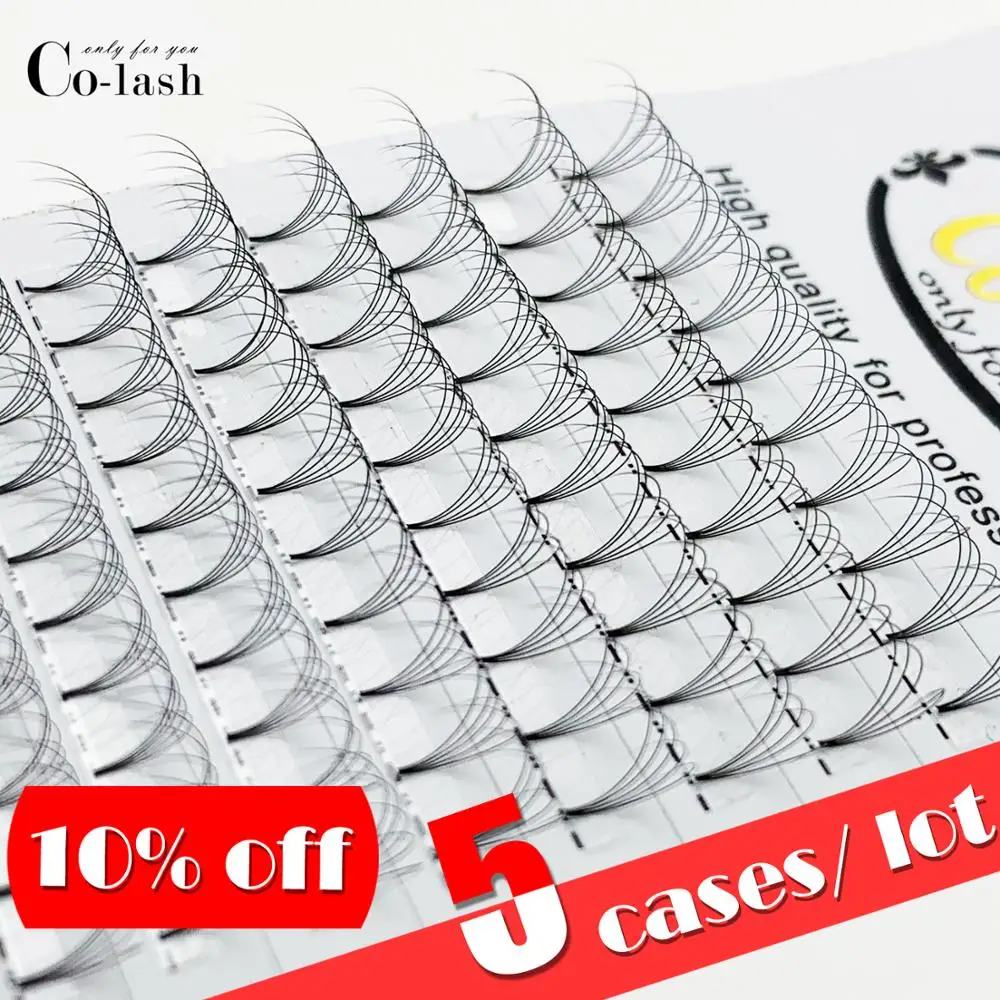 Накладные ресницы Colash DD curl D Premade натуральные для наращивания ресниц в России из