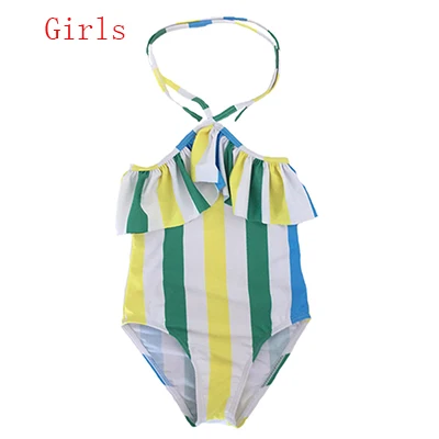 Girls Цветочный купальный костюм для мамы и дочки, одежда бикини для женщин и девочек, семейный купальник, одежда для мамы и дочки, пляжная одежда для купания - Цвет: Girls