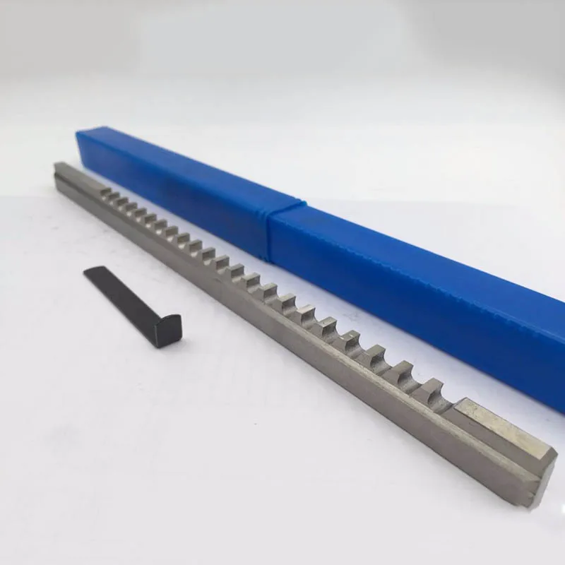 Keyway Broach 20 мм F Push-Type метрические размеры с шипами Высокоскоростная сталь CNC