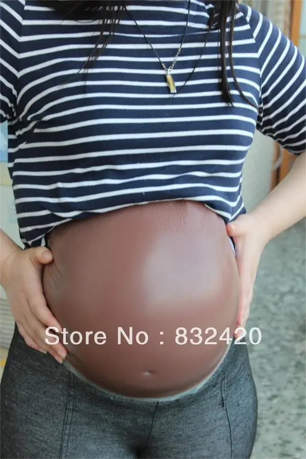 Силиконовая поддельная детская игрушка коричневого цвета для искусства