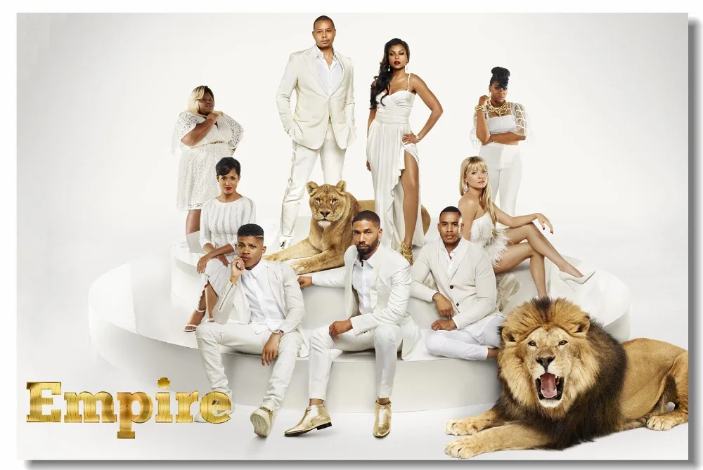 Пользовательские холст настенная живопись Empire ТВ серии постер Империя обои Лион