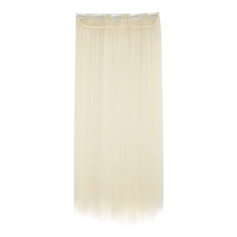 MapofBeauty 24 дюймов длинные прямые светлые волосы для наращивания Для женщин