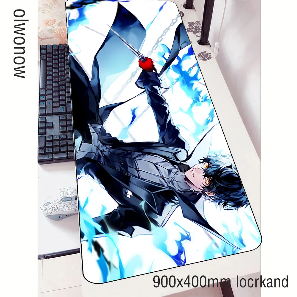 Persona 5 Коврик для мыши геймер подставка для запястья 90x40 см notbook коврик для мыши игровой коврик для мыши большой Настольный коврик для мыши PC Настольный коврик для мыши