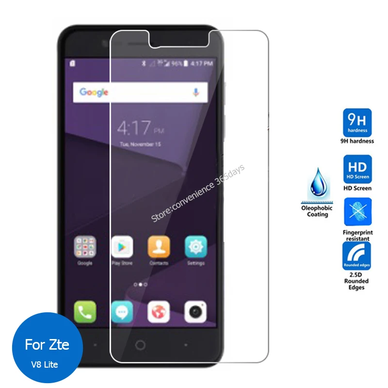 2 шт закаленное стекло для Zte Blade V8 Lite защита экрана 2,5 Защитное стекло для V8Lite V 8 Lite