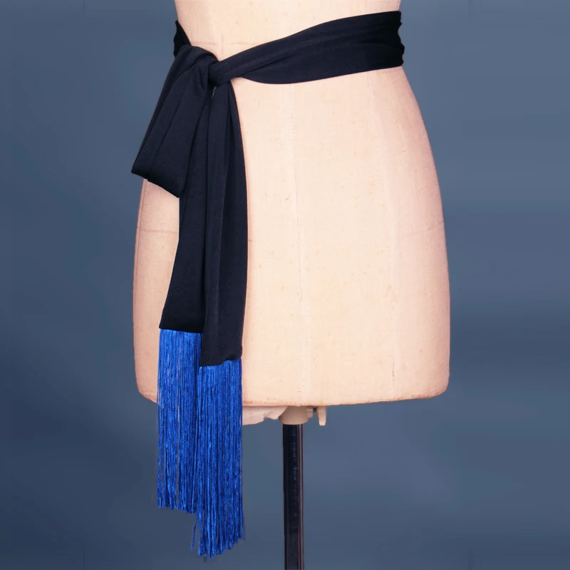 Многоцветное платье для латинских танцев новое профессиональное с талией