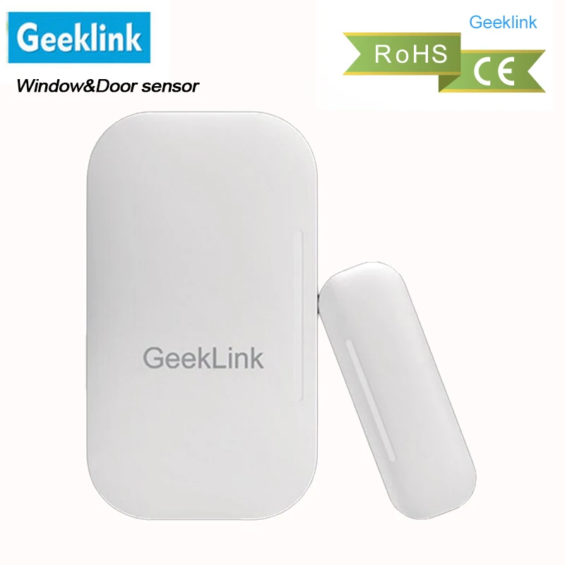Датчик двери Geeklink для обнаружения открытия/закрытия окон и дверей 433 МГц