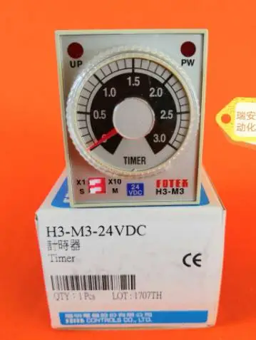 

H3-M3-24VDC Original 100% New Timer H3-M3 24VDC