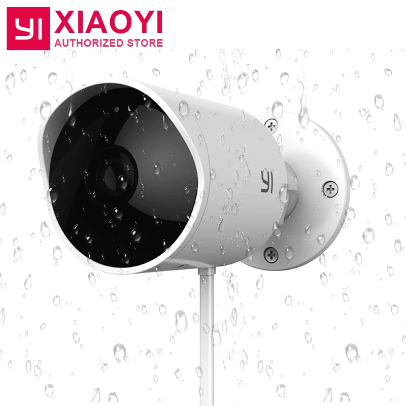 Оригинальный Xiaomi YI 1080P HD уличная камера безопасности IP водонепроницаемая