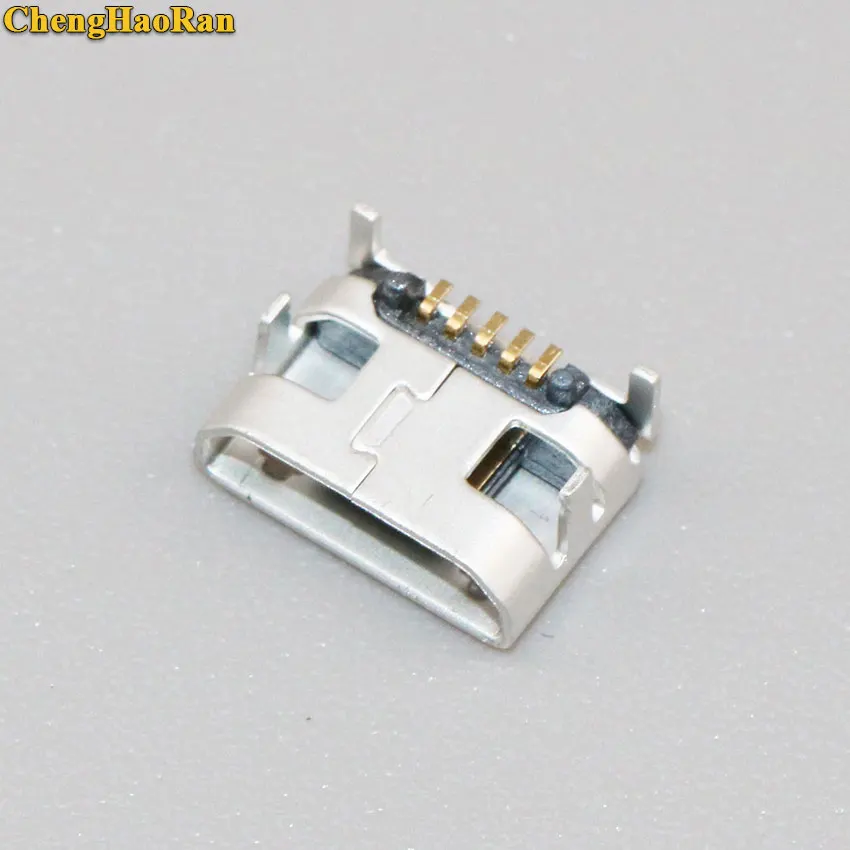 ChengHaoRan Charging port Micro USB Socket Connector 5P 5pin Mini jack charge plug Big Ox horn | Обустройство дома