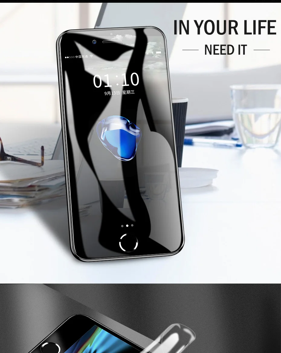 6D с инструментом полное покрытие гидрогель пленка для iphone X Xs Max Xr Экран протектор на для iphone 6 6 S 7 8 Plus X фильм