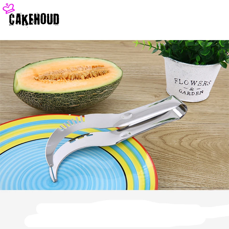 Высокопрочный нож для резки арбуза из нержавеющей стали|kitchen gadgets|vegetable toolsmelon cutter |