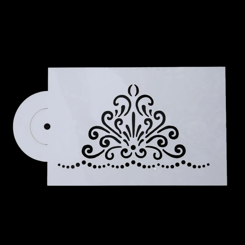 4 шт. трафареты для украшения торта цветов|cake stencil|stencils for cakesplastic art stencils |