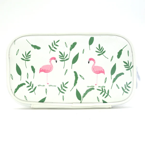 Big Flamingo D Чехол-карандаш с Фламинго Etui Pennen Papeleria Lapices Estuches Kawaii Kids Box School Trousse Scolaire Stylo Astuccio Kalemlik - Цвет: Big Flamingo D