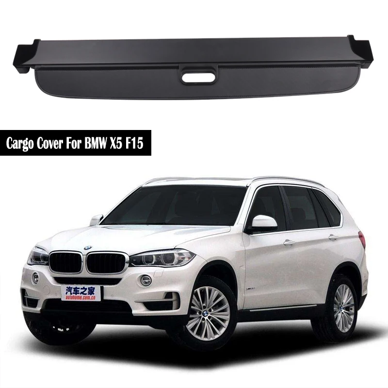 Rear Cargo Cover For BMW X5 F15 2014 2015 2016 2017 2018 2019 privacy Trunk Screen Security Shield shade Accessories