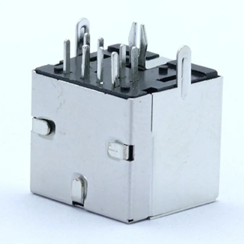 10 шт. S видео 8 контактный разъем Mini Din P DIN Jack прямоугольный монтаж на панели