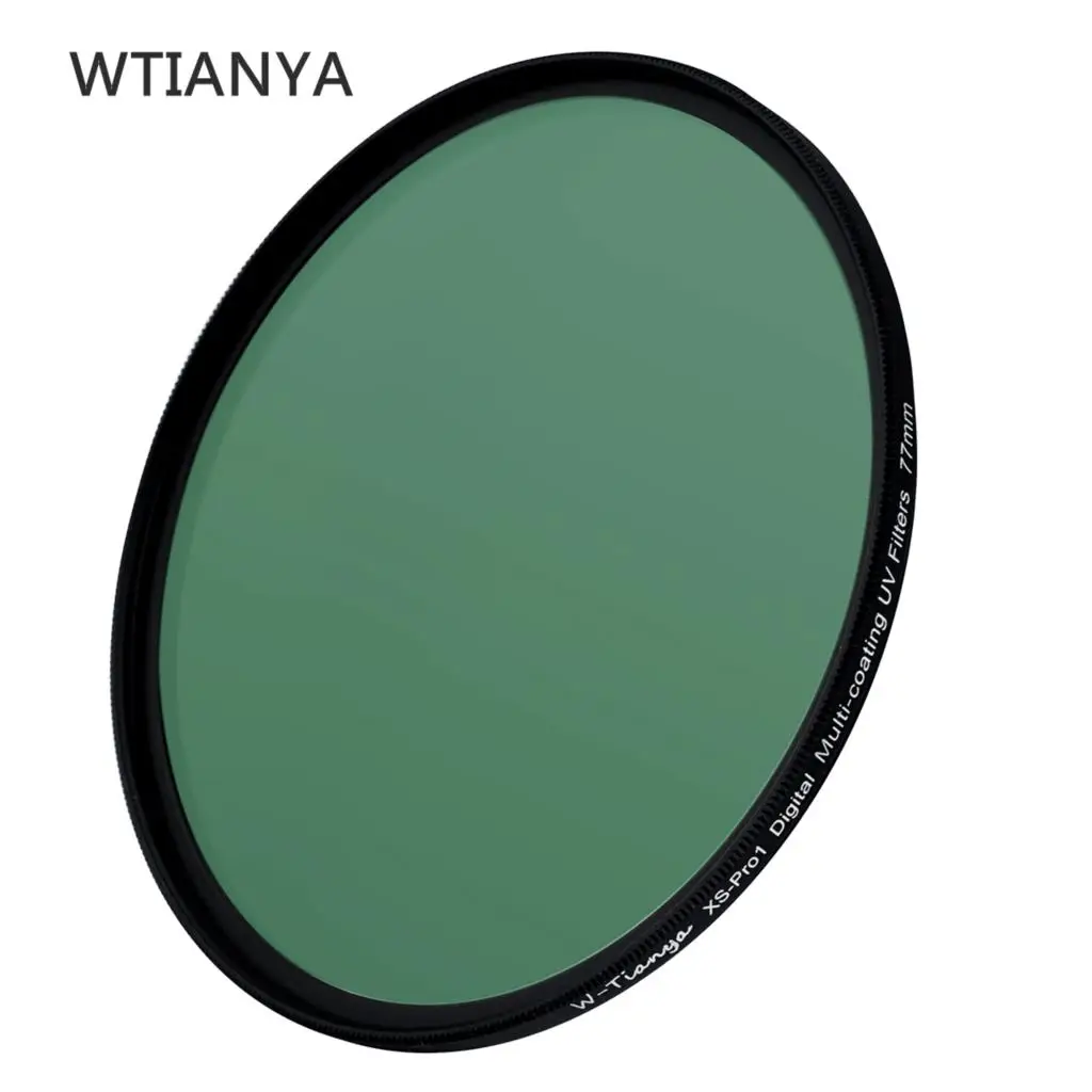 Ультратонкий защитный фильтр TIANYA 49 52 55 58 62 67 72 77 82 мм для объектива canon nikon sony