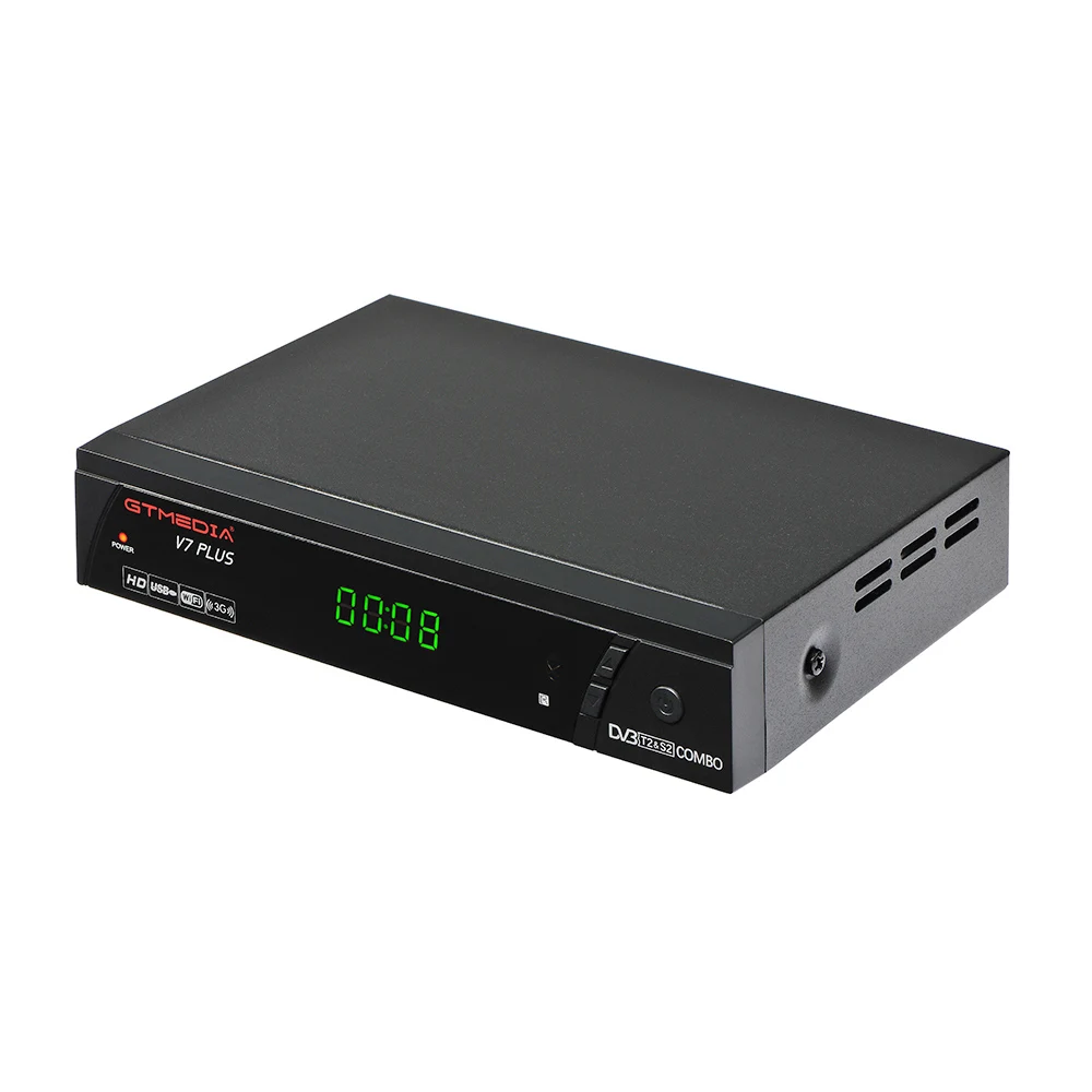 GTmedia V7 PLUS DVB S2 & T2 комбо бокс спутниковый ресивер full HD 1080p MPEG4 H.265