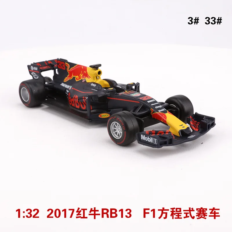 1:32 Игрушечная модель автомобиля из сплава для Red Bull F1 formala one с управлением на