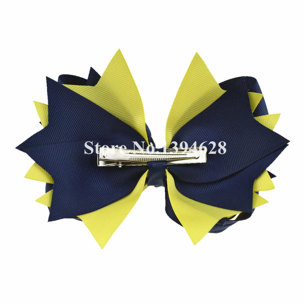 $1 99/1 шт. 5 дюйма лимонная фотосессия женская заколка для волос 6 см Grosgrain лента |