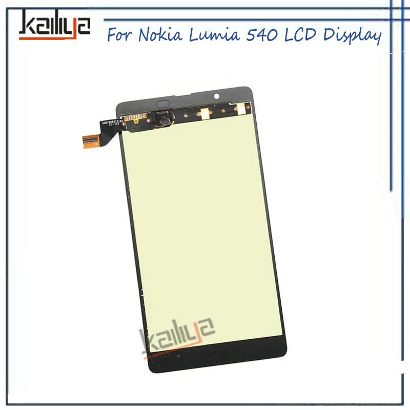 Новый для Nokia Lumia 540 ЖК-дисплей + 5 0 дюймов черный Сенсорный экран дигитайзер сборка