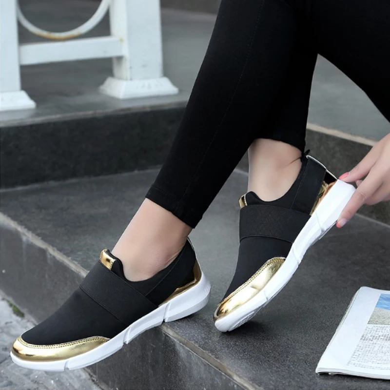 KUYUPP Fashion Breathable Women Vulcanize Sneakers Comfortable Spring Casual Shoes Female Mesh Plus Size Ladies KBT1007 | Обувь