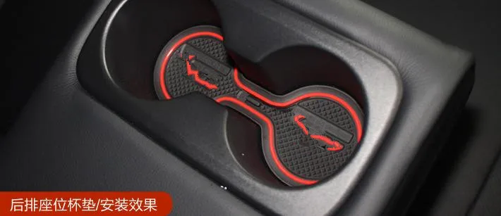 Аксессуары для KIA SPORTAGE KX5 логотип kx5 дверные рифленые накладки 3D NON-SLIP ворота шлифовальные маты дверные чашки коврики-держатели автостайлинг