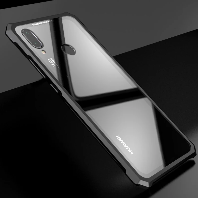 Для huawei P20 Lite защитный чехол самолета Бампер металлический винт сотовый телефон